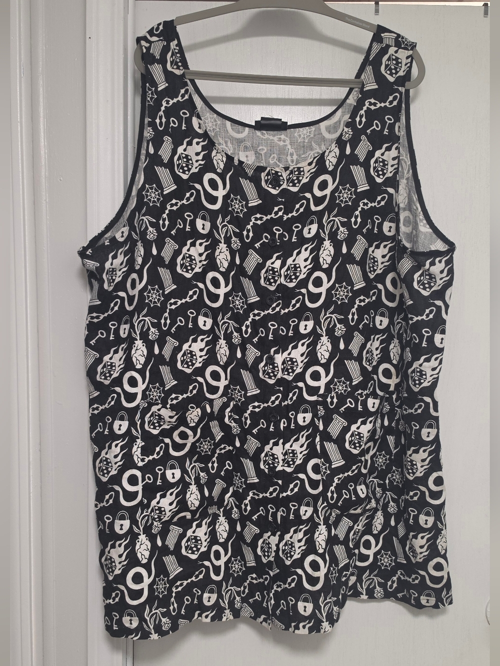 Nooworks Odin 100% Linen Tank Sz 5X